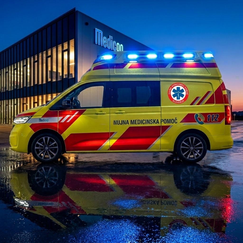 Medicop Side Night View